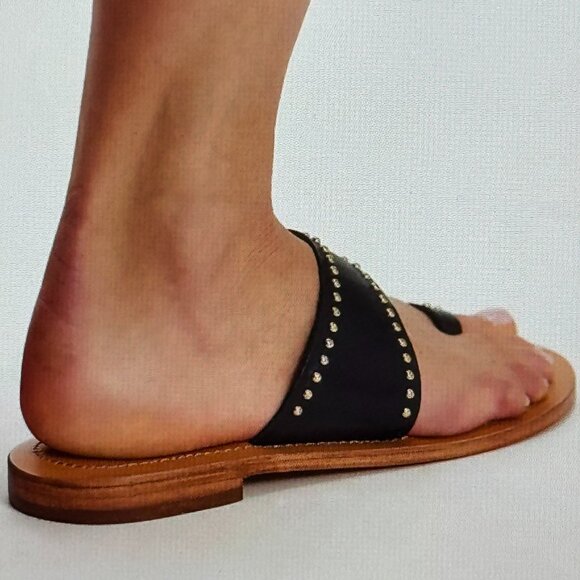 New WithTags Free People Amelie Tiny Stud Sandals Jewelry Ring Flats - Picture 2 of 4